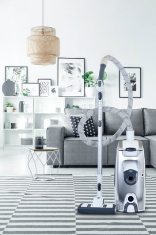 Könnyen vezérelhető, prémium porzsákos porszívó, Richter S115 a Pure Life forgalmazásában